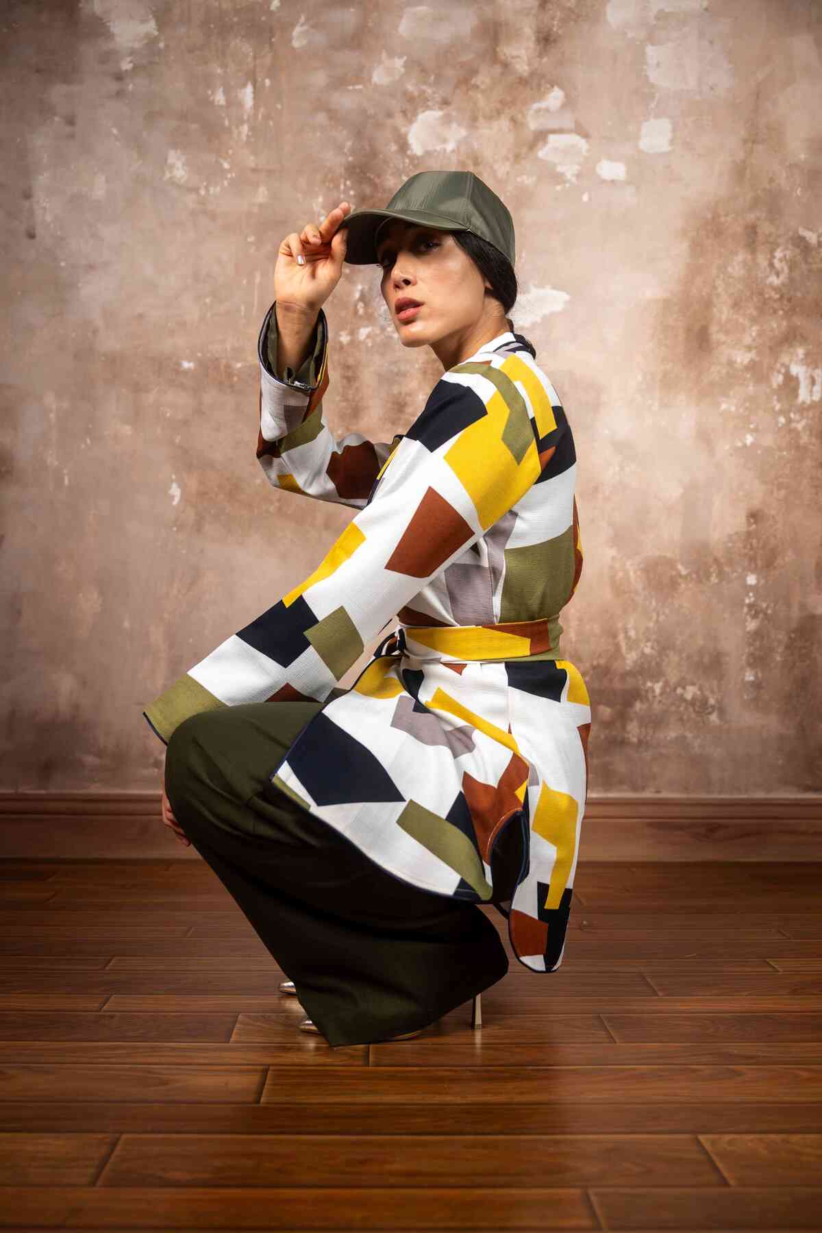 Mix Color Blazer