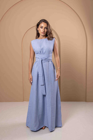 SAMA BLUE WITHOUT SLEAVE