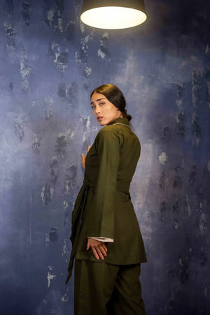 Olive Green Co-ord Set