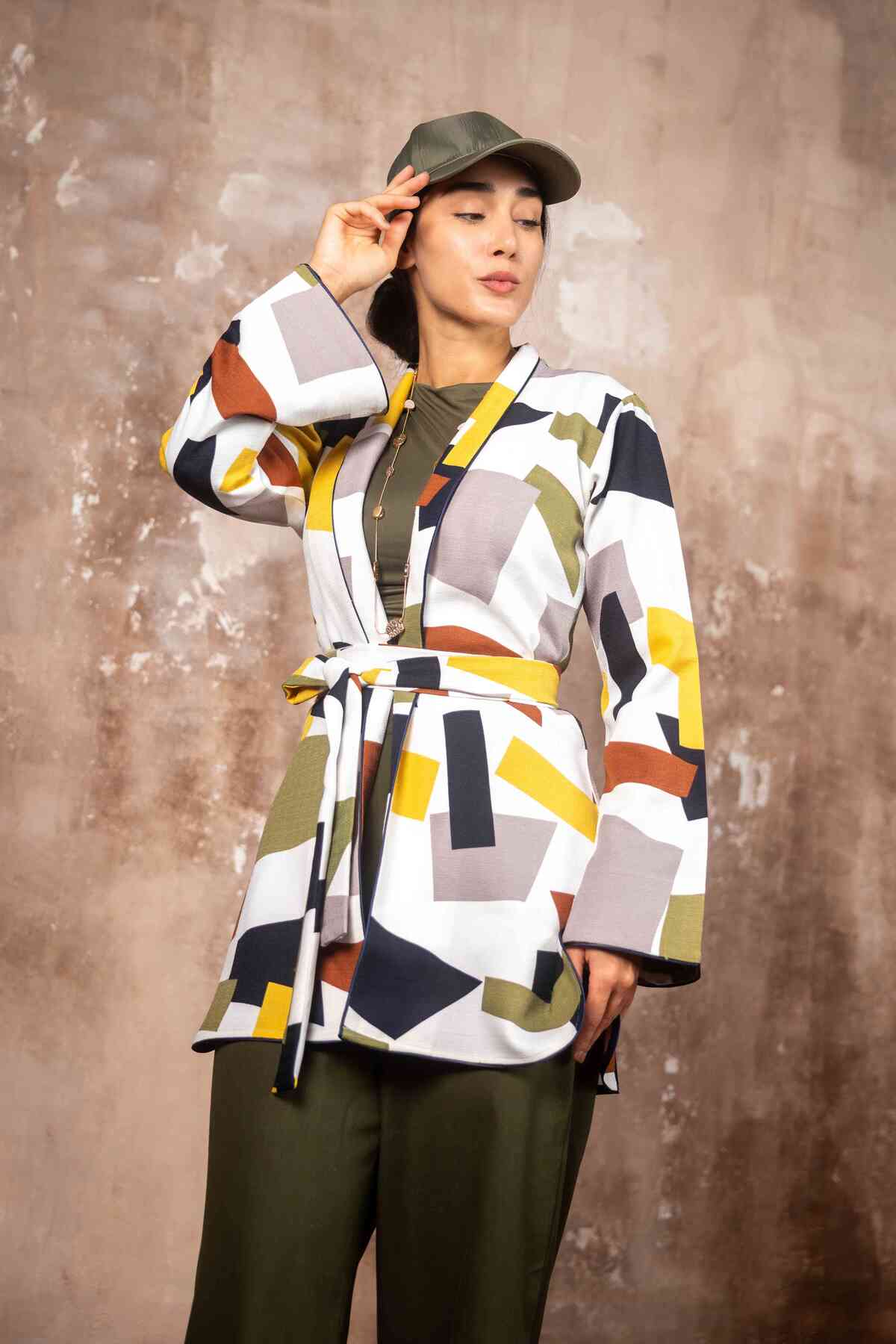 Mix Color Blazer