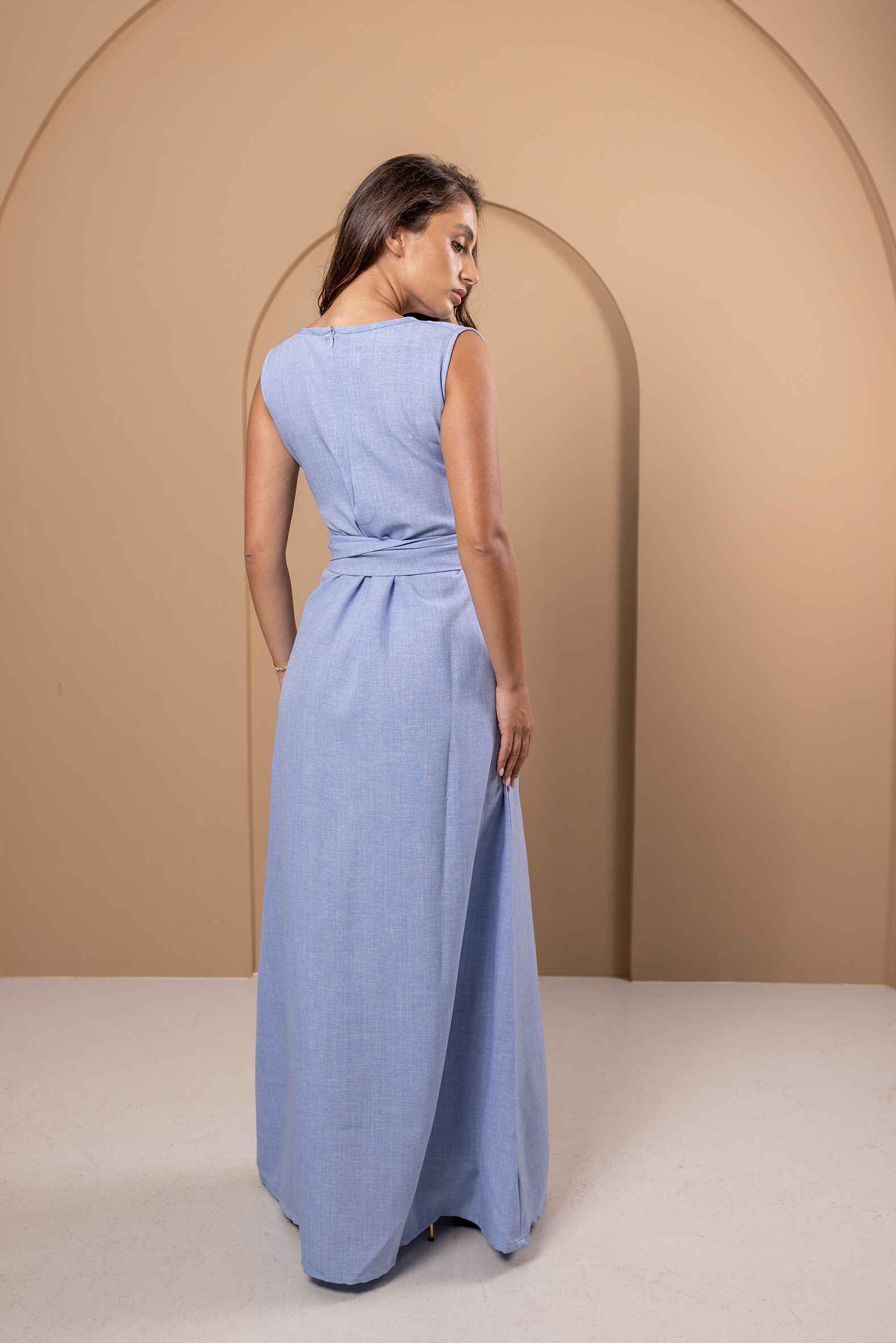SAMA BLUE WITHOUT SLEAVE
