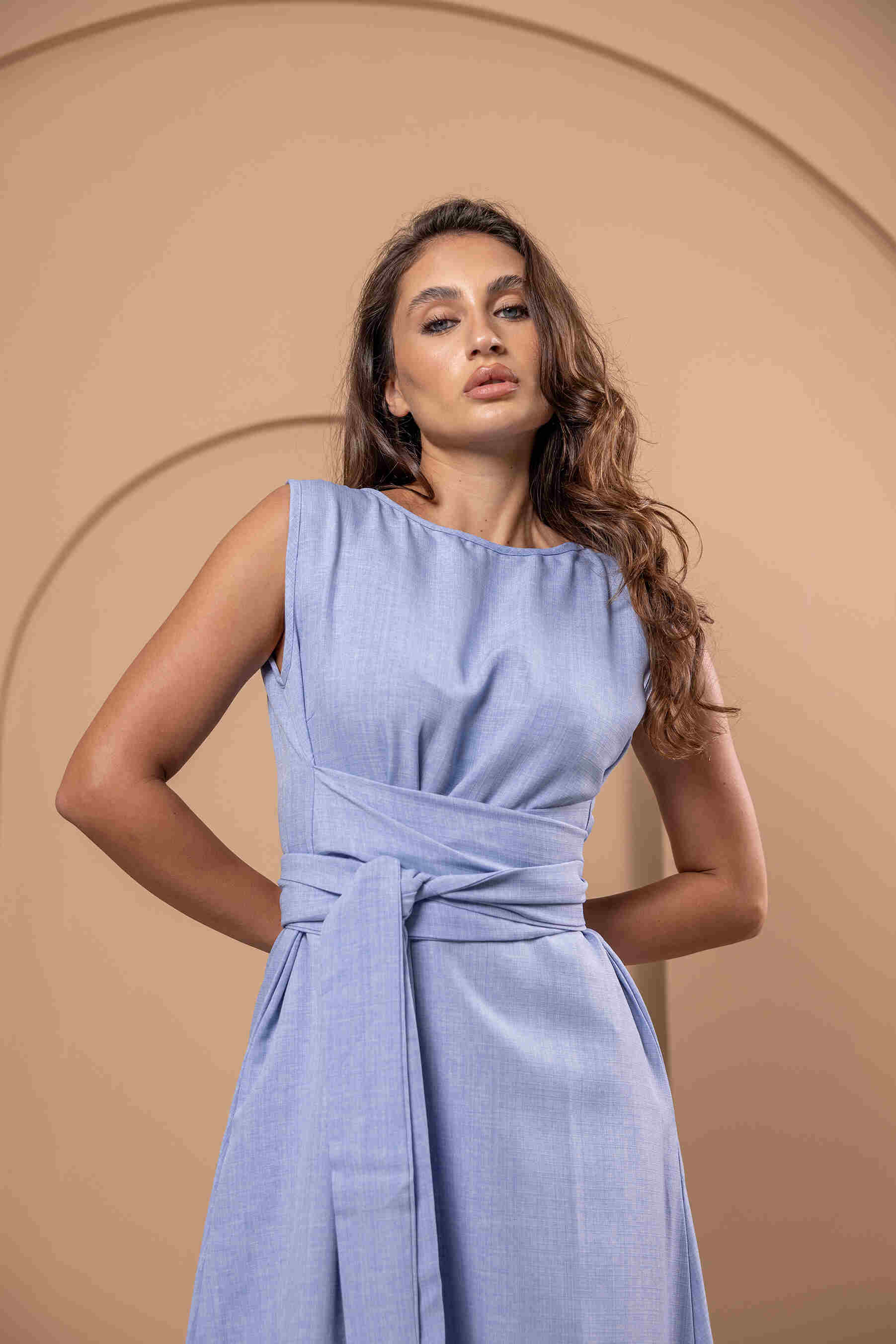 SAMA BLUE WITHOUT SLEAVE
